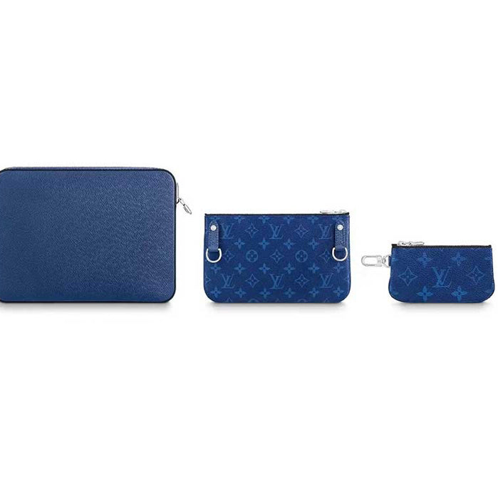 Louis Vuitton Bag Trio Messenger Cobalt Blue