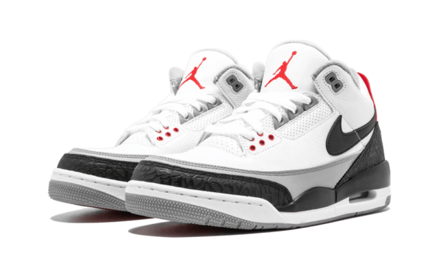 Air Jordan 3 Tinker Hatfield Fire Red White - DRIP DOS ARTISTAS 