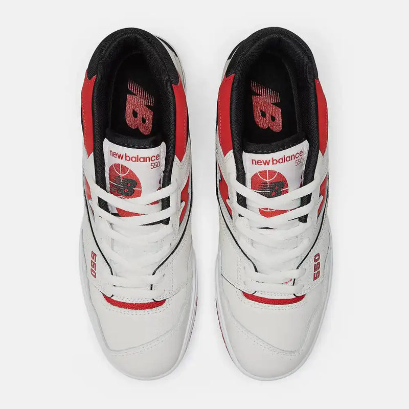 New Balance 550 Sea Salt True Red - DRIP DOS ARTISTAS 