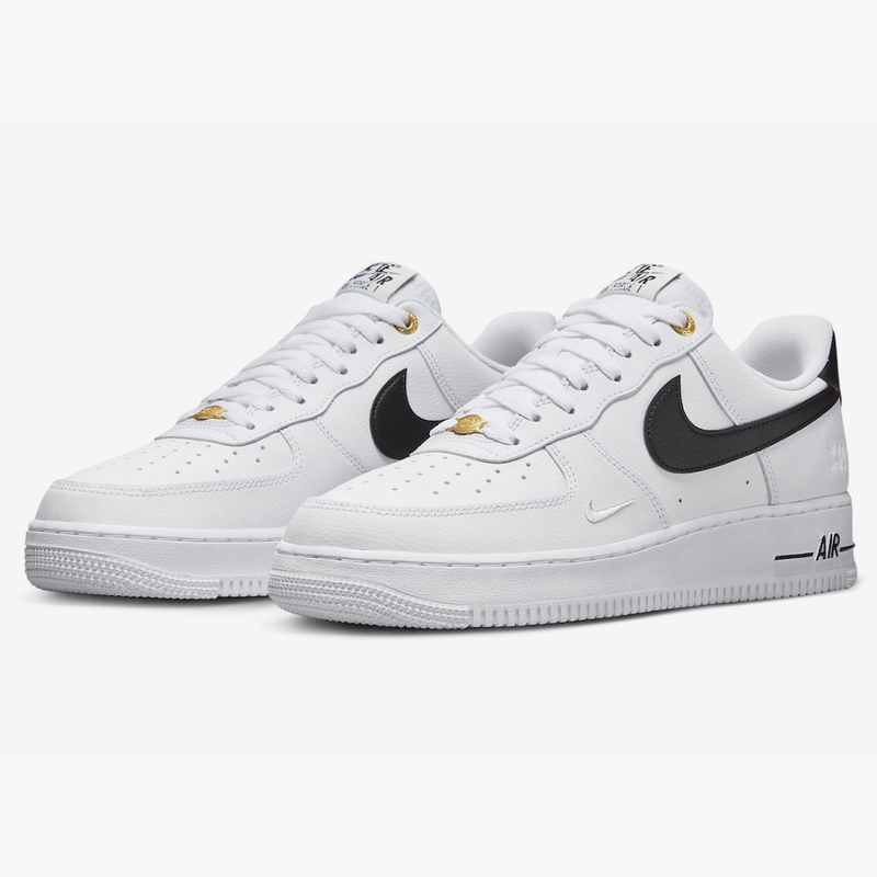 Nike Air Force 1 Low 40th Anniversary White Black - DRIP DOS ARTISTAS 
