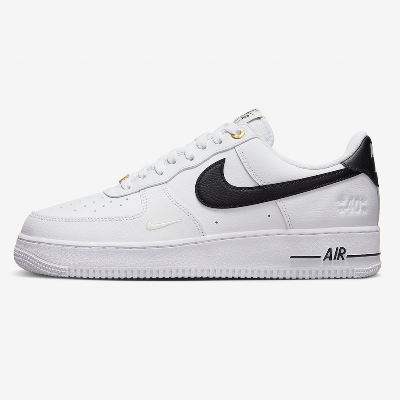 Nike Air Force 1 Low 40th Anniversary White Black - DRIP DOS ARTISTAS 