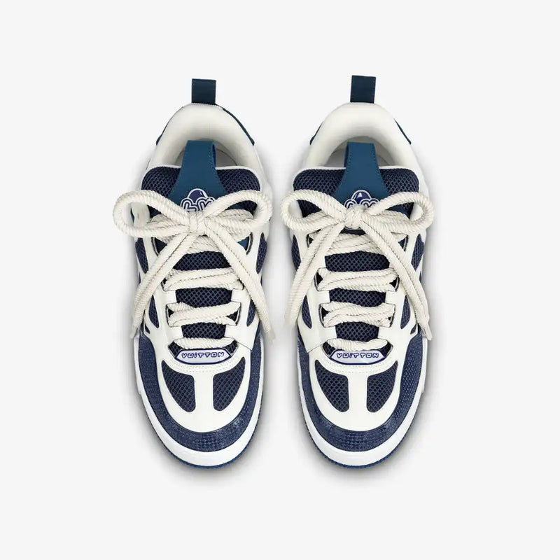 Louis Vuitton LV Skate Sneaker Marine White - DRIP DOS ARTISTAS 