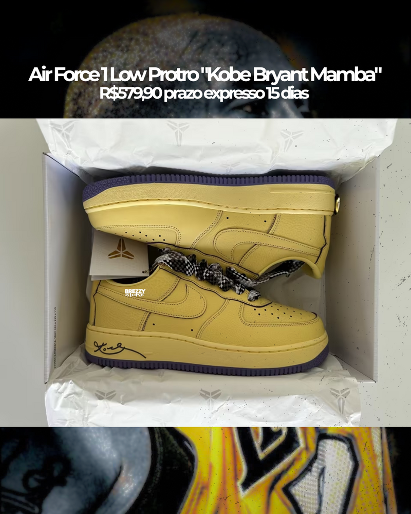 Nike Air Force 1 Low Protro "Kobe Bryant Mamba"