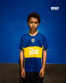 Camiseta patta inspirada no boca juniors