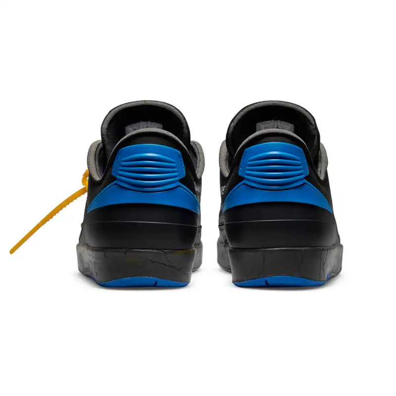 Off-White x Air Jordan 2 Low SP Black Royal - DRIP DOS ARTISTAS 