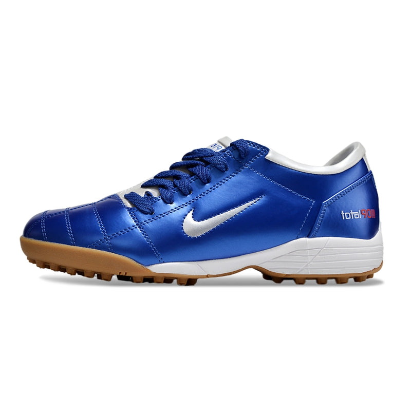 Chuteira Nike Total 90 Society - Azul/Branco