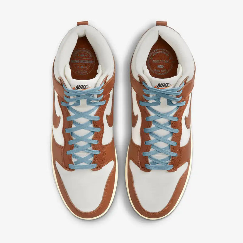 Nike Dunk High Vintage Pecan and Sail - DRIP DOS ARTISTAS 