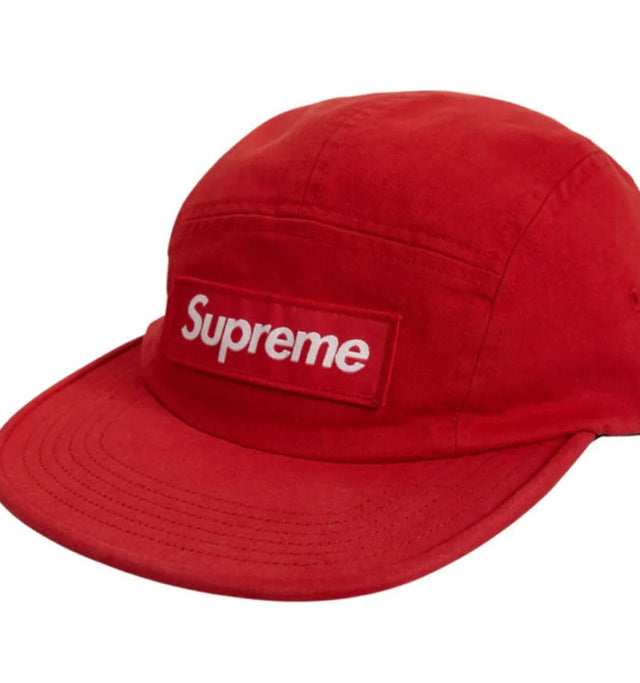 Boné Supreme Suede Camp Red