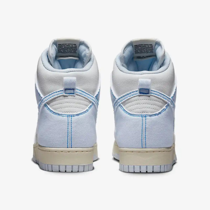 Nike Dunk High 1985 Blue Denim - DRIP DOS ARTISTAS 