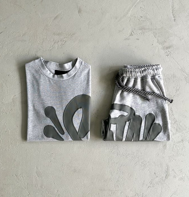 Conjunto Shorts Synaworld Cinza