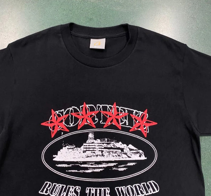 Camiseta Corteiz 4Starz Alcatraz