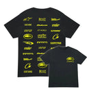 Camiseta Corteiz Rally VinyIz White/ Black