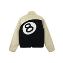 Jaqueta Stussy 8 Ball Sherpa Dupla Face