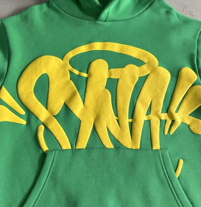 Conjunto Team Syna Hood Twinset Green