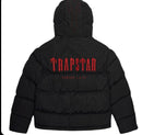 Jaqueta Trapstar Decoded Hooded Puffer 2.0 Infrared Edition