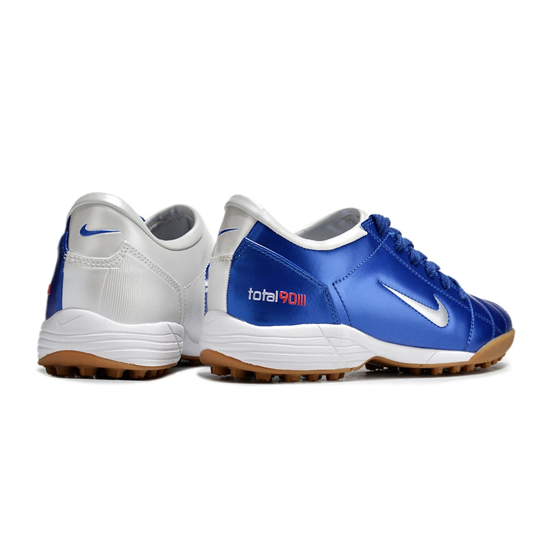 Chuteira Nike Total 90 Society - Azul/Branco