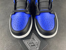 Air Jordan 1 Mid Hyper Royal Tumbled Leather - DRIP DOS ARTISTAS 