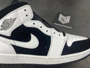 Jordan 1 Mid White Black - DRIP DOS ARTISTAS 