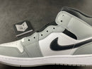 Air Jordan 1 Mid Light Smoke Grey Anthracite - DRIP DOS ARTISTAS 
