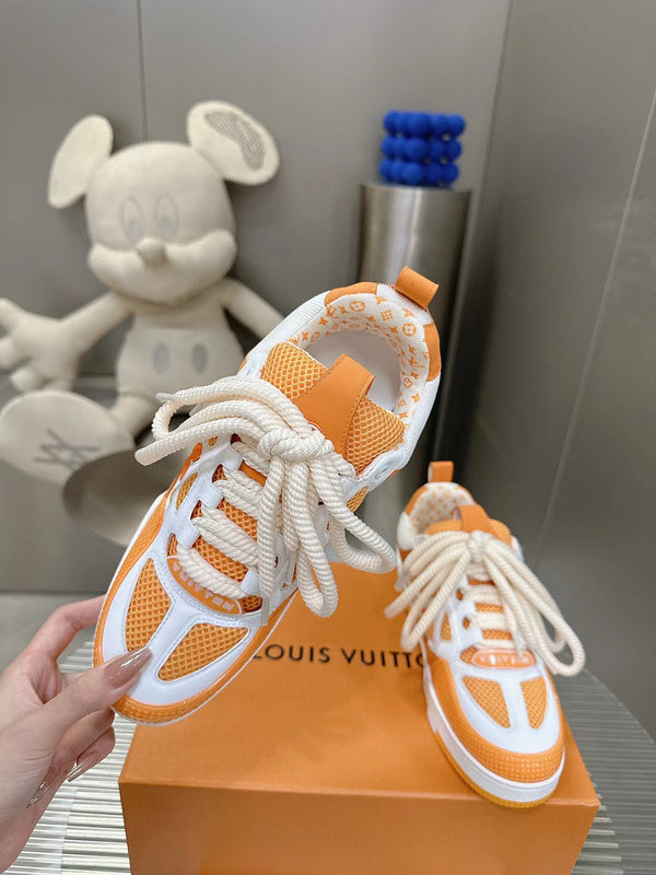 '- louis vuitton skate orange - pronta entrega sem box - DRIP DOS ARTISTAS 