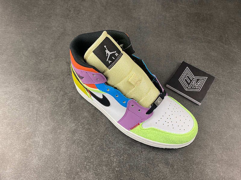 Jordan 1 Mid SE Multi-Color - DRIP DOS ARTISTAS 