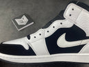 Jordan 1 Mid White Black - DRIP DOS ARTISTAS 