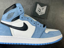Air Jordan 1 Retro High White University Blue Black - DRIP DOS ARTISTAS 