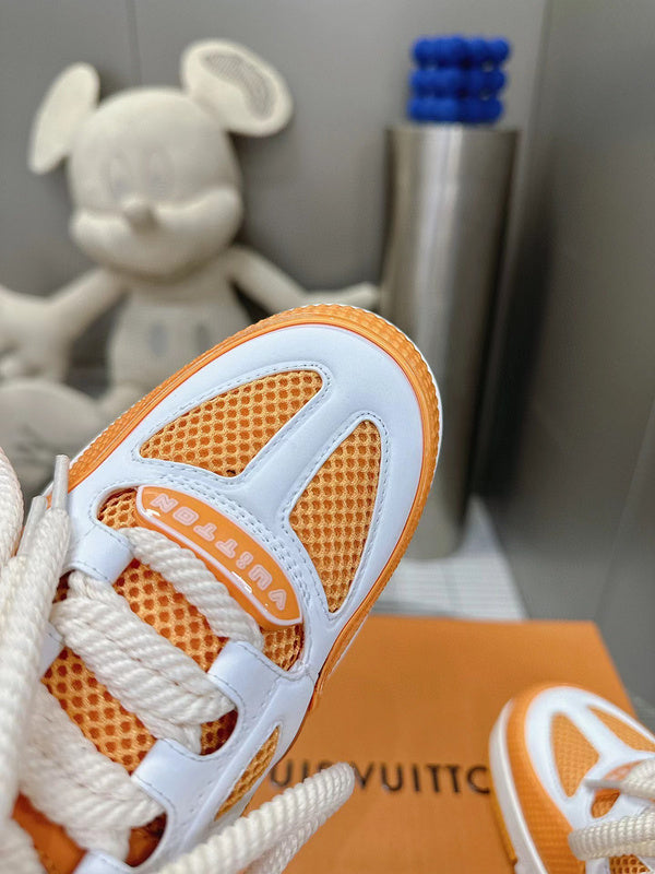 '- louis vuitton skate orange - pronta entrega sem box - DRIP DOS ARTISTAS 