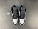 Air Jordan 1 Mid Black Chile Red White - DRIP DOS ARTISTAS 