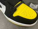 Jordan 1 Mid Yellow Toe Black - DRIP DOS ARTISTAS 