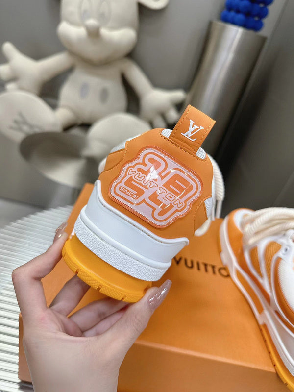 '- louis vuitton skate orange - pronta entrega sem box - DRIP DOS ARTISTAS 