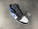 Jordan 1 Mid White Black Racer Blue - DRIP DOS ARTISTAS 
