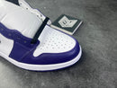 Air Jordan 1 Retro High Court Purple White - DRIP DOS ARTISTAS 