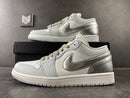 Jordan 1 Low SE Tear Away Silver - DRIP DOS ARTISTAS 