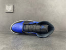 Air Jordan 1 Mid Hyper Royal Tumbled Leather - DRIP DOS ARTISTAS 