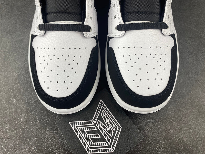 Jordan 1 Mid White Black - DRIP DOS ARTISTAS 