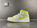 Jordan 1 Mid White Lime (W) - DRIP DOS ARTISTAS 