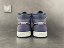 Jordan 1 Mid Obsidian Sanded Purple - DRIP DOS ARTISTAS 