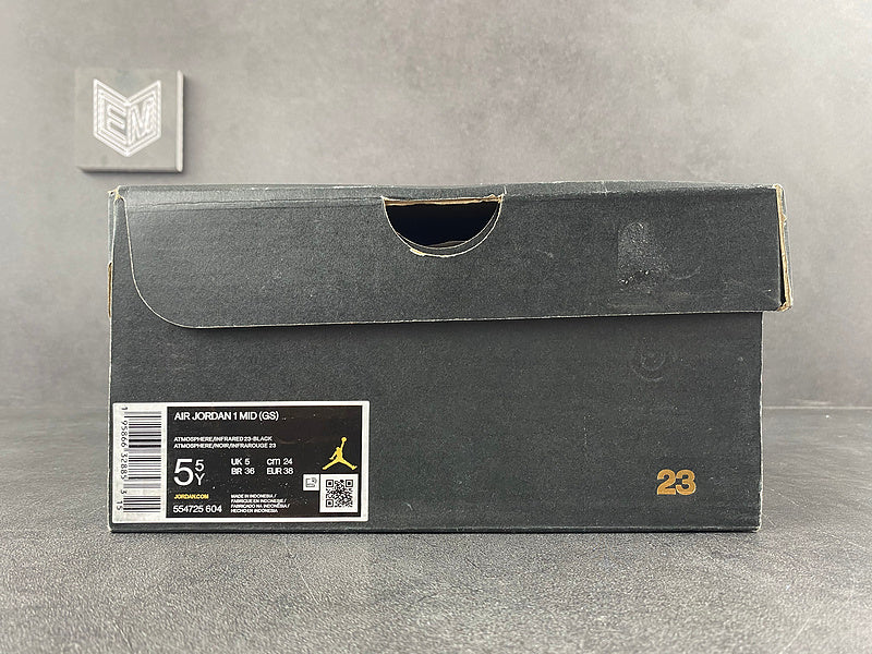 Air Jordan 1 Mid Atmosphere (GS) - DRIP DOS ARTISTAS 