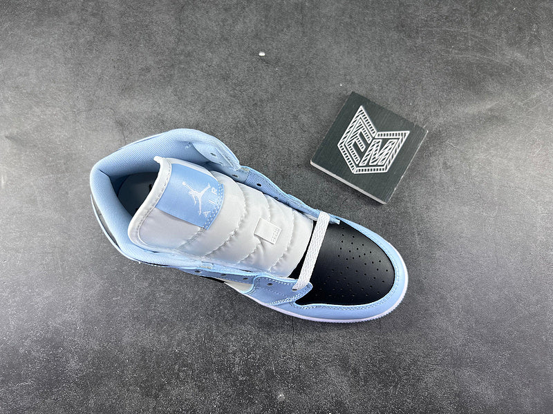 Air Jordan 1 Mid Ice Blue (2022) (GS) - DRIP DOS ARTISTAS 