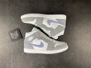 Jordan 1 Mid Wolf Grey Aluminum - DRIP DOS ARTISTAS 