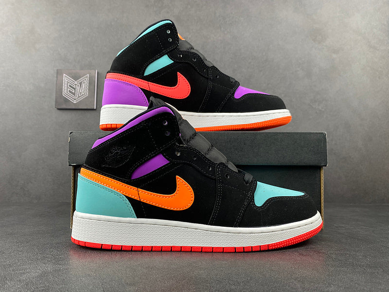 Jordan 1 Mid Multi-Color - DRIP DOS ARTISTAS 