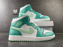 Jordan 1 Mid Washed Teal (W) - DRIP DOS ARTISTAS 
