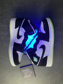 Jordan 1 Mid White Black Teal Tint - DRIP DOS ARTISTAS 