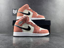 Air Jordan 1 Mid SE Orange Suede (GS) - DRIP DOS ARTISTAS 