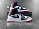 Air Jordan 1 Mid Gym Red Black Toe - DRIP DOS ARTISTAS 