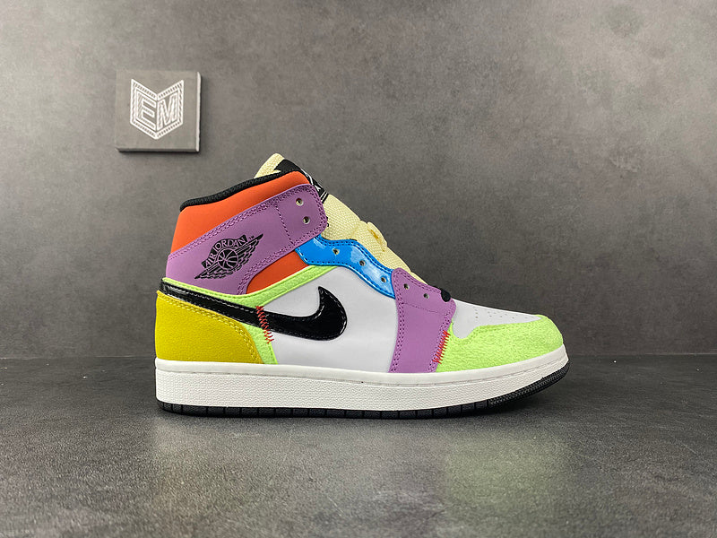 Jordan 1 Mid SE Multi-Color - DRIP DOS ARTISTAS 