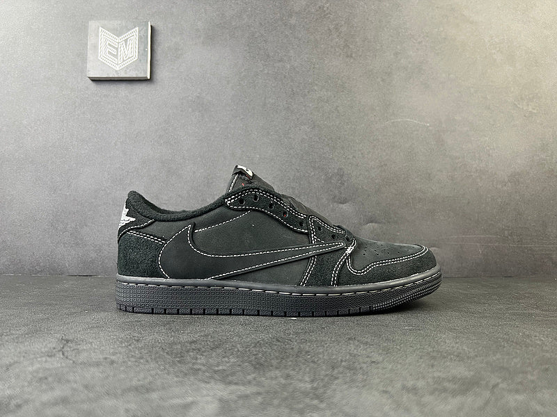 Jordan 1 Retro Low OG SP Travis Scott Black Phantom - DRIP DOS ARTISTAS 