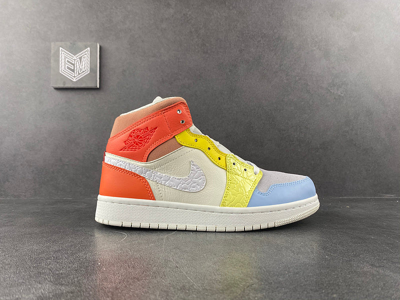Jordan 1 Mid To My First Coach (W) - DRIP DOS ARTISTAS 