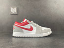 Jordan 1 Low SE Light Smoke Grey Gym Red - DRIP DOS ARTISTAS 